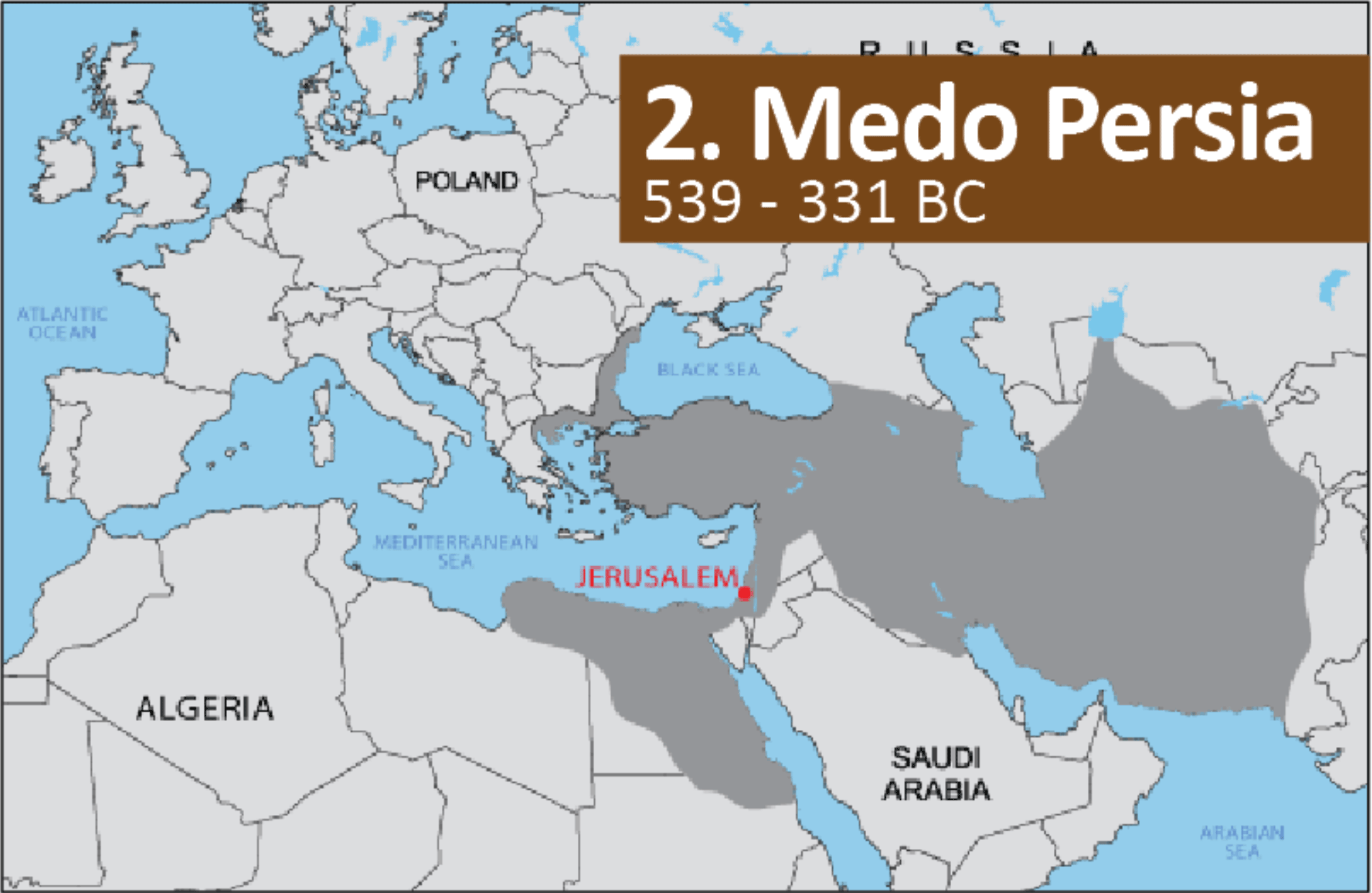 Medo-Persia Map
